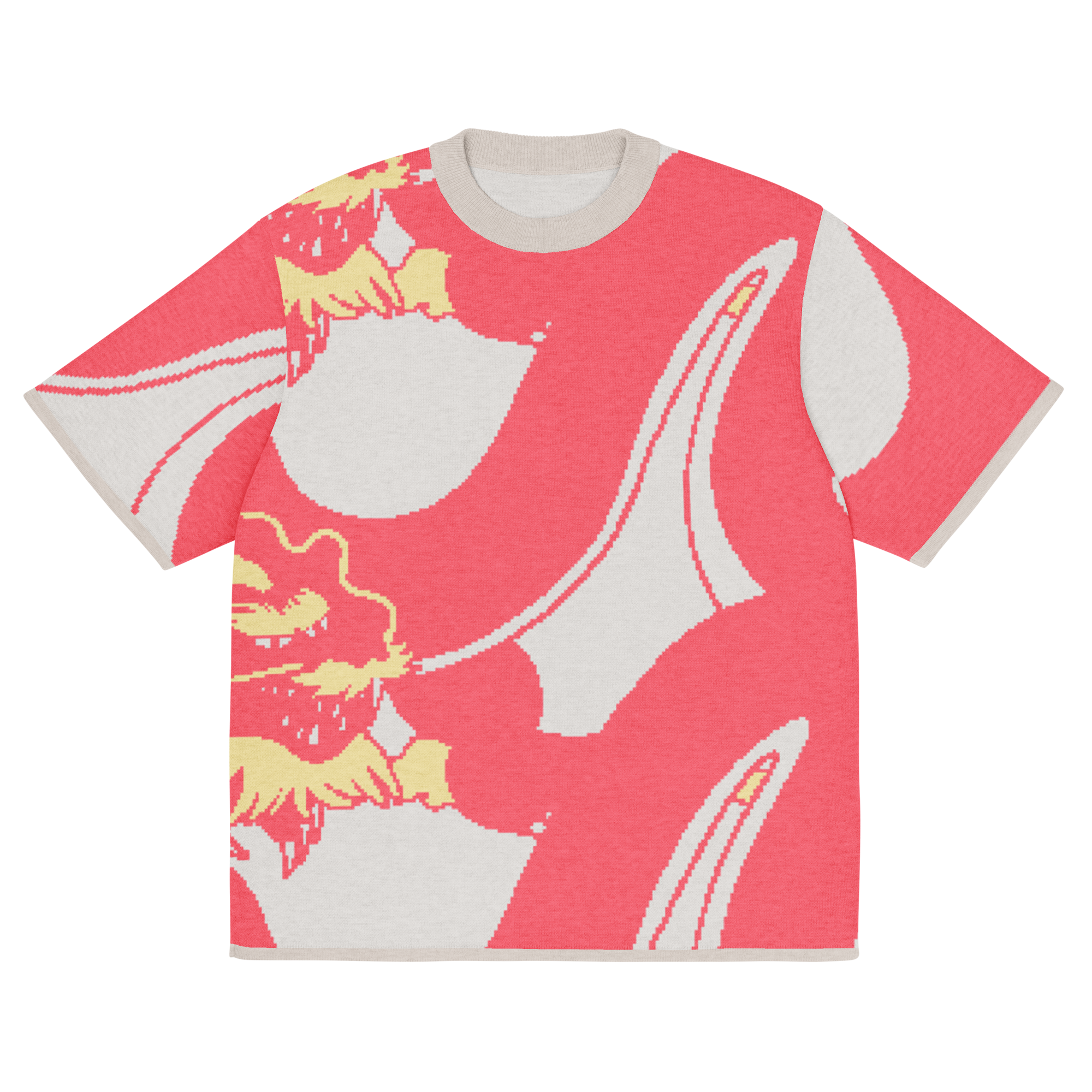 Gnarly Dragon knit statement tee by Robin Gnarly — view 2