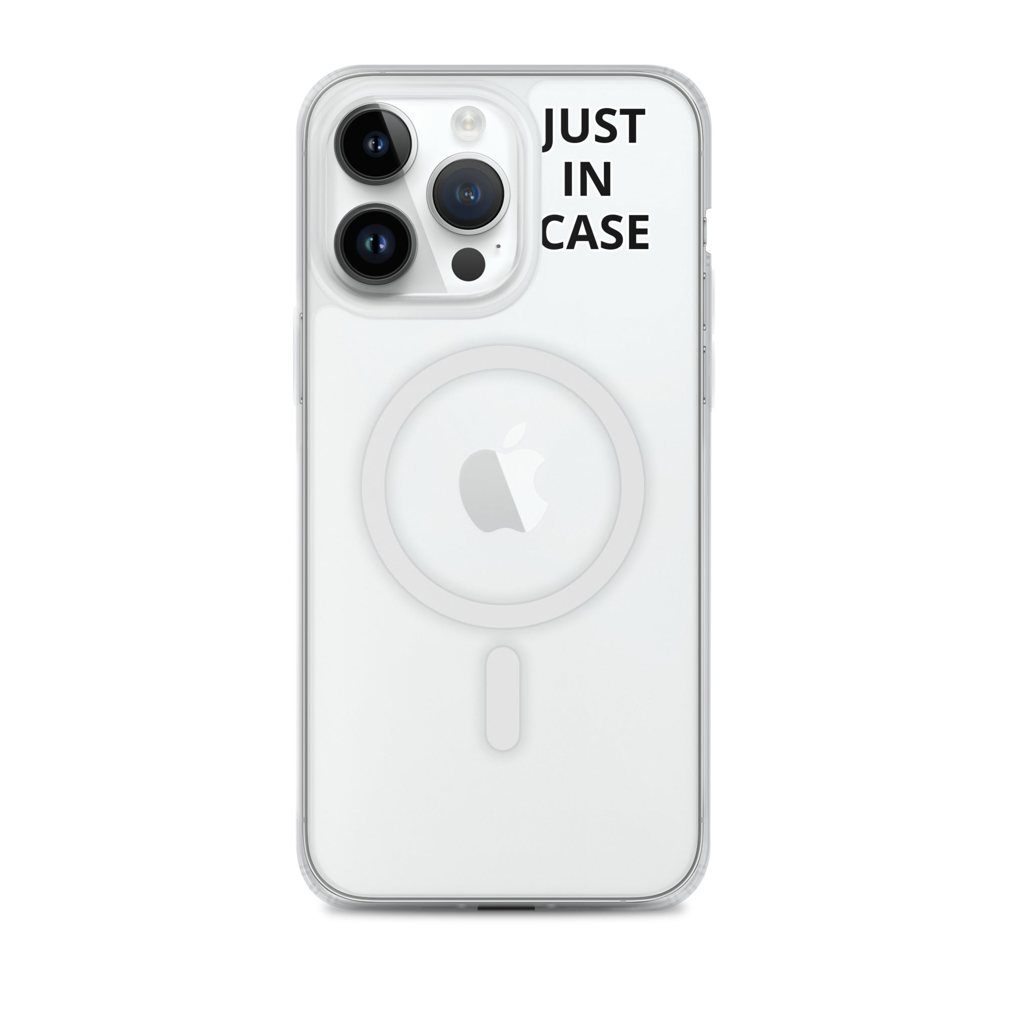 Just In Case clear MagSafe iPhone case by Robin Gnarly — view 2