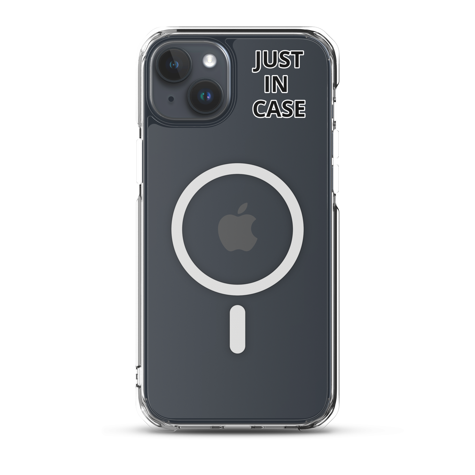 Just In Case clear MagSafe iPhone case by Robin Gnarly — view 5