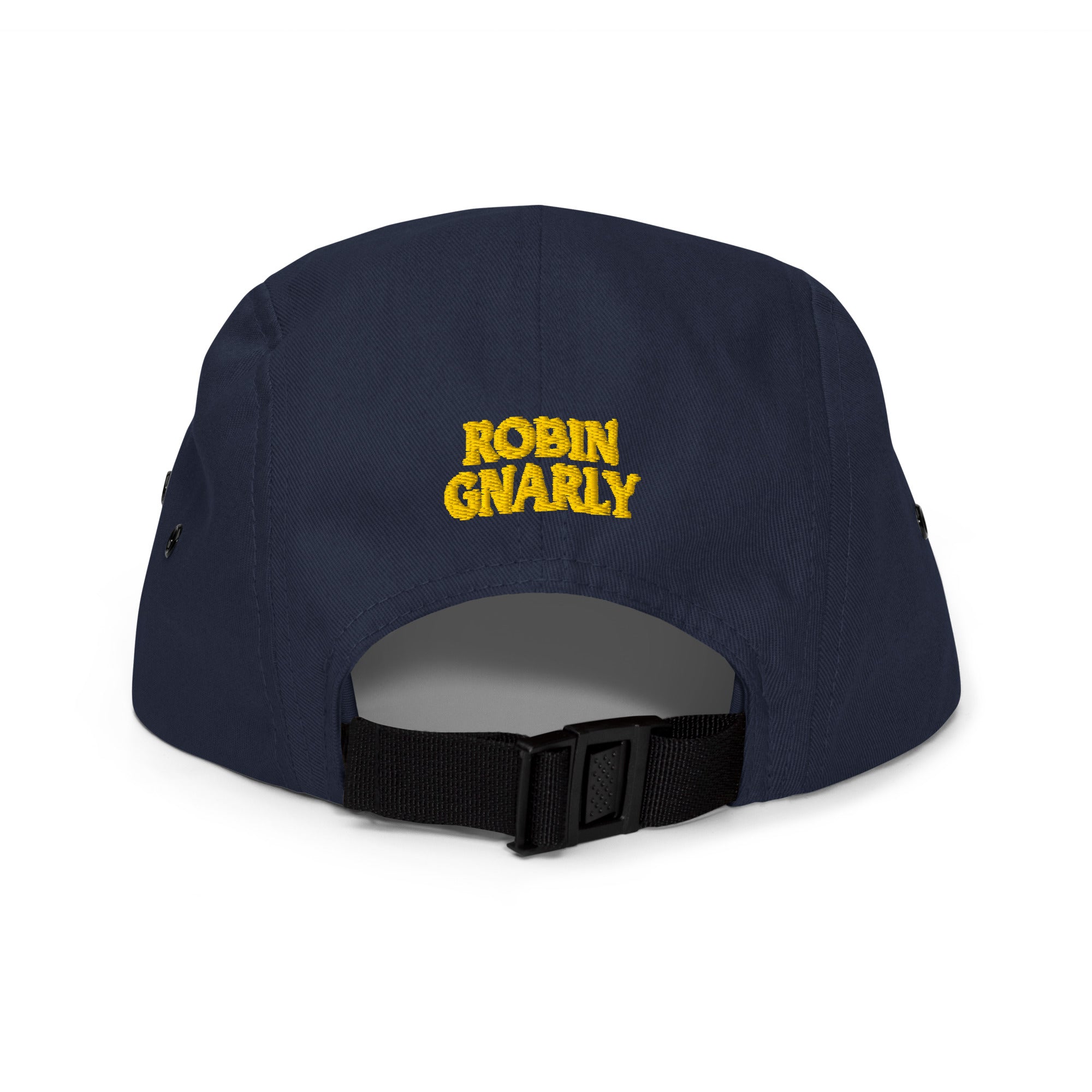 Amateur Adult five panel cap by Robin Gnarly — navy, back
