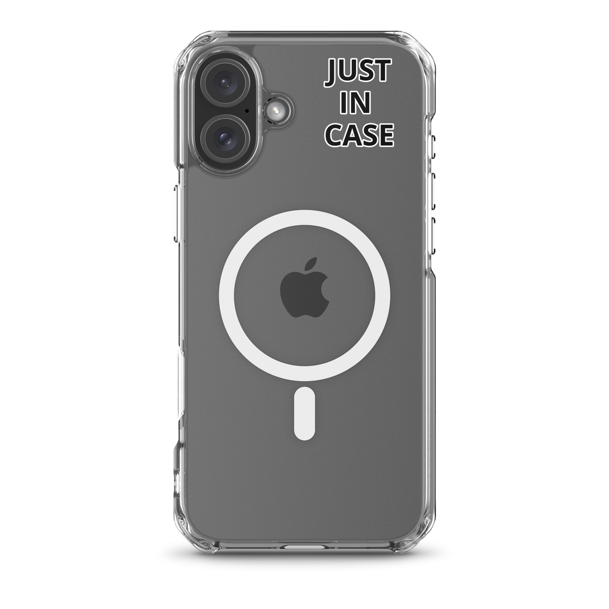 Just In Case clear MagSafe iPhone case by Robin Gnarly — view 9