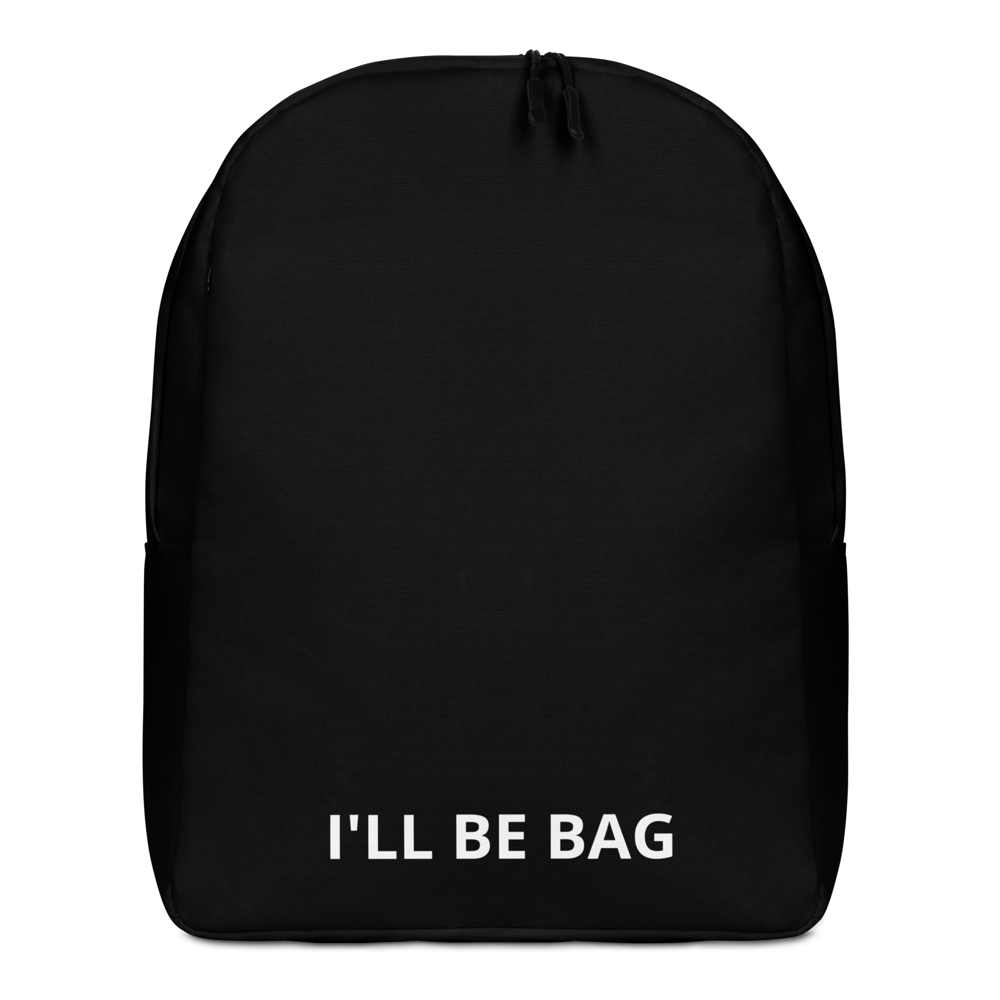 I'll Be Bag backpack by Robin Gnarly — front