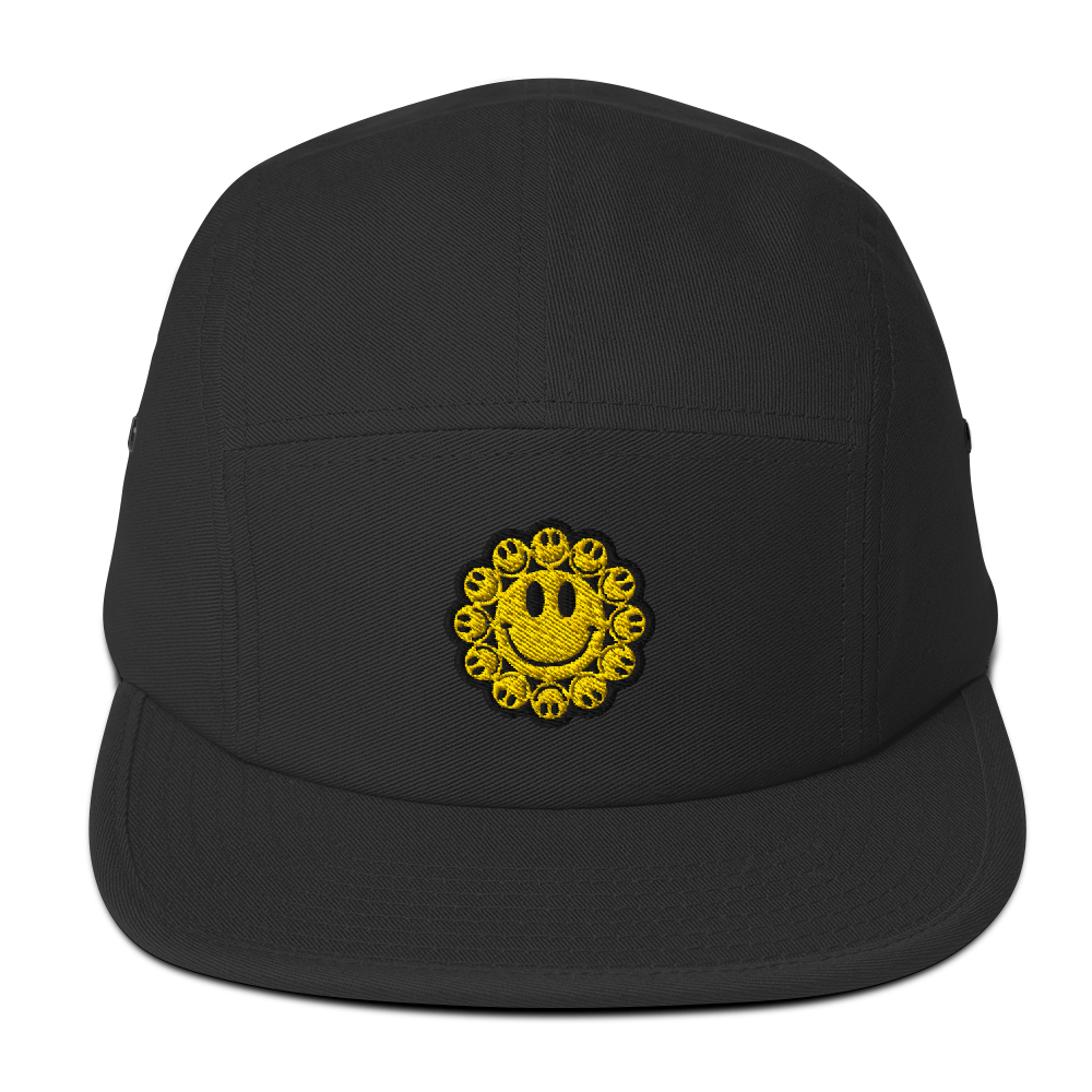 DEJAVOODOO five panel cap by Robin Gnarly — front