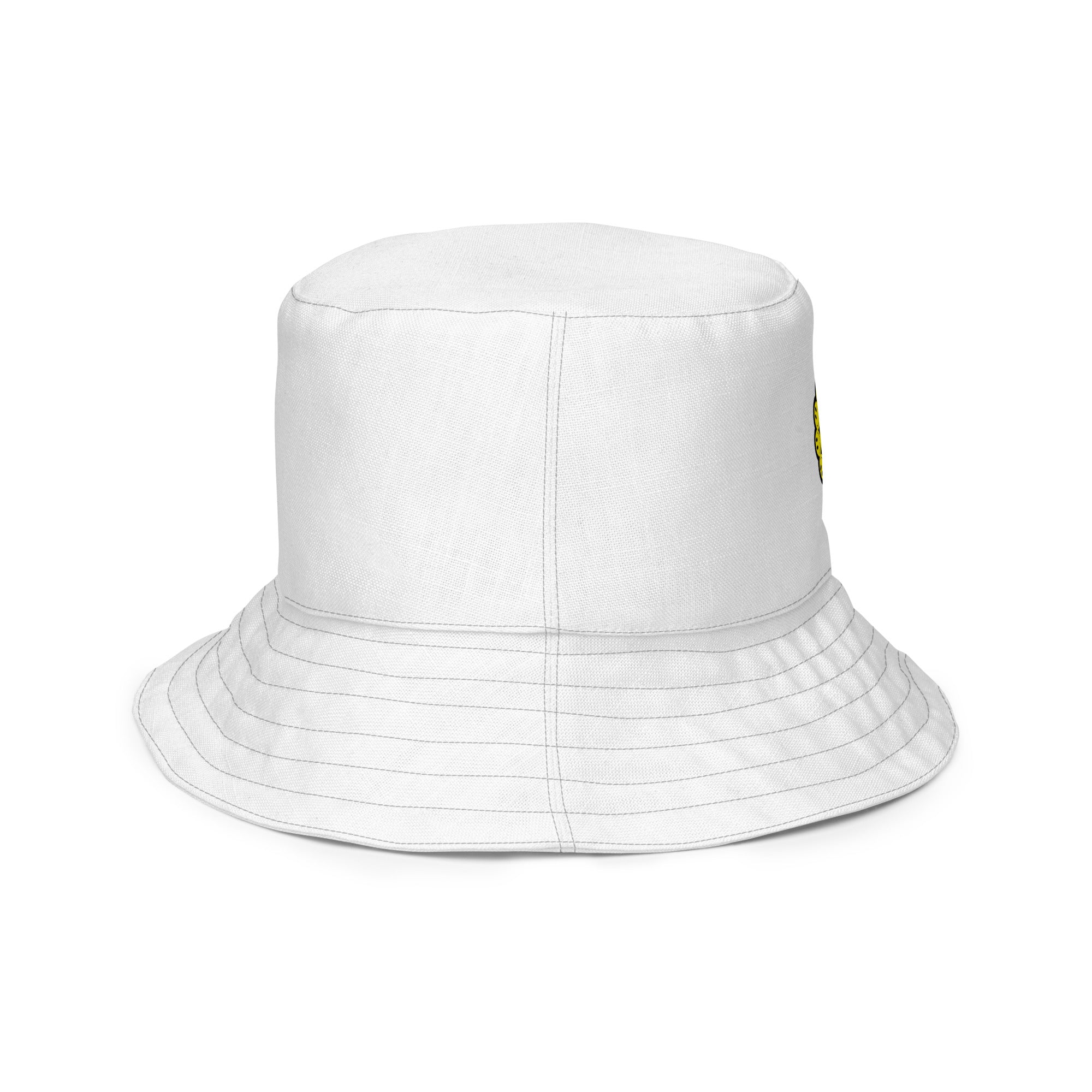 DEJAVOODOO reversible bucket hat by Robin Gnarly — reversed, right