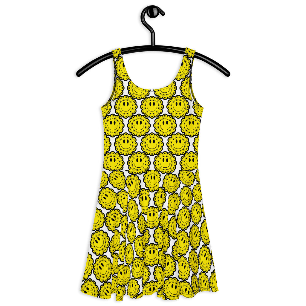 DEJAVOODOO allover skater dress by Robin Gnarly — back
