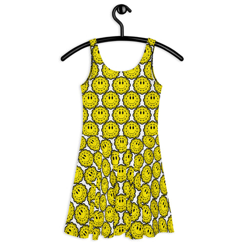 DEJAVOODOO allover skater dress by Robin Gnarly — back