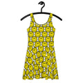 DEJAVOODOO allover skater dress by Robin Gnarly — front