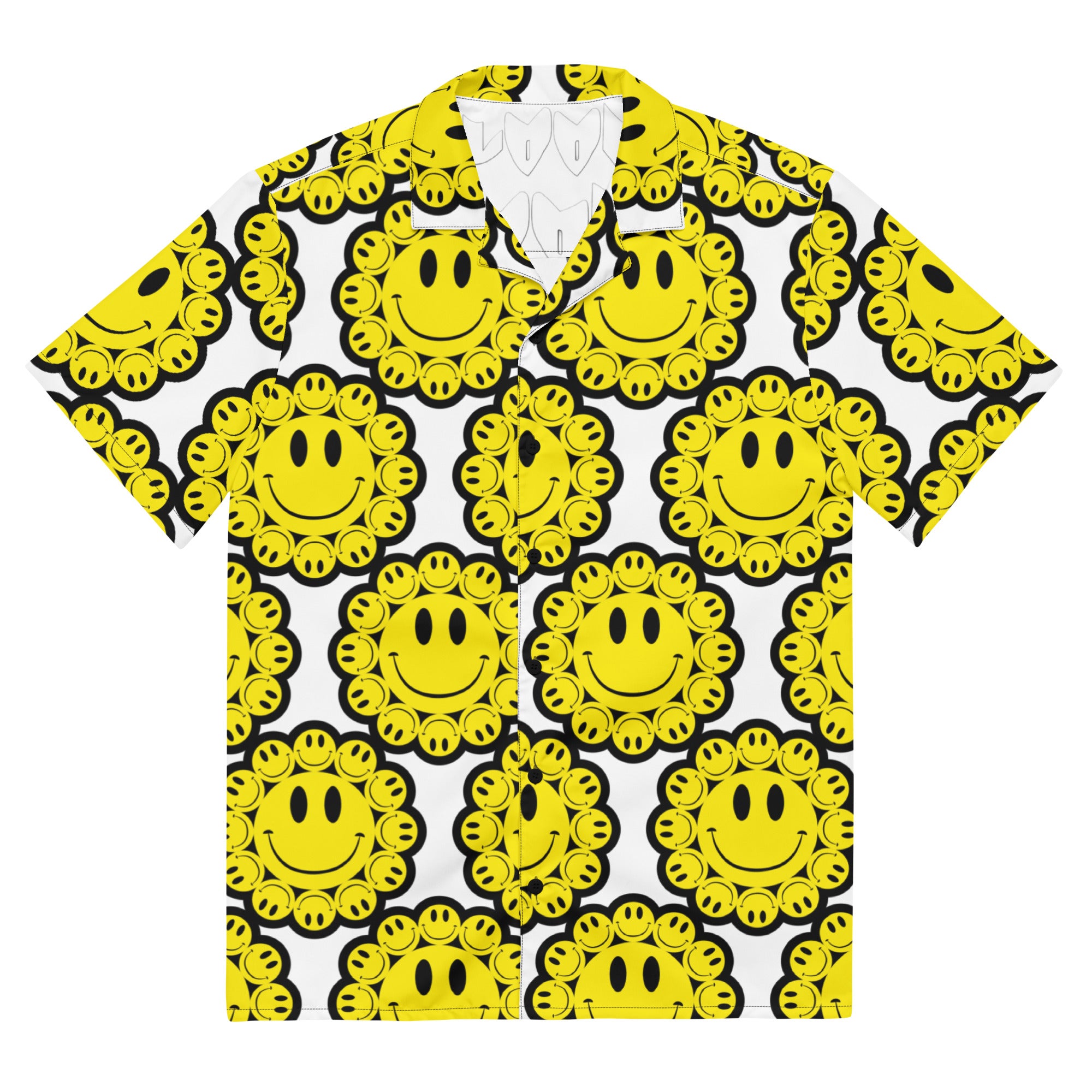 DEJAVOODOO allover button shirt by Robin Gnarly — front