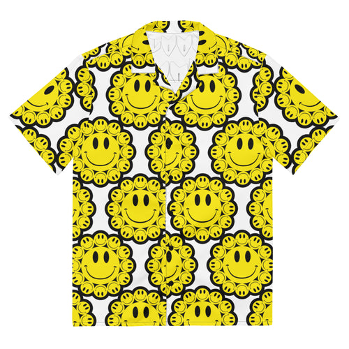 DEJAVOODOO allover button shirt by Robin Gnarly — front