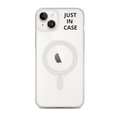 Just In Case clear MagSafe iPhone case by Robin Gnarly — view 1