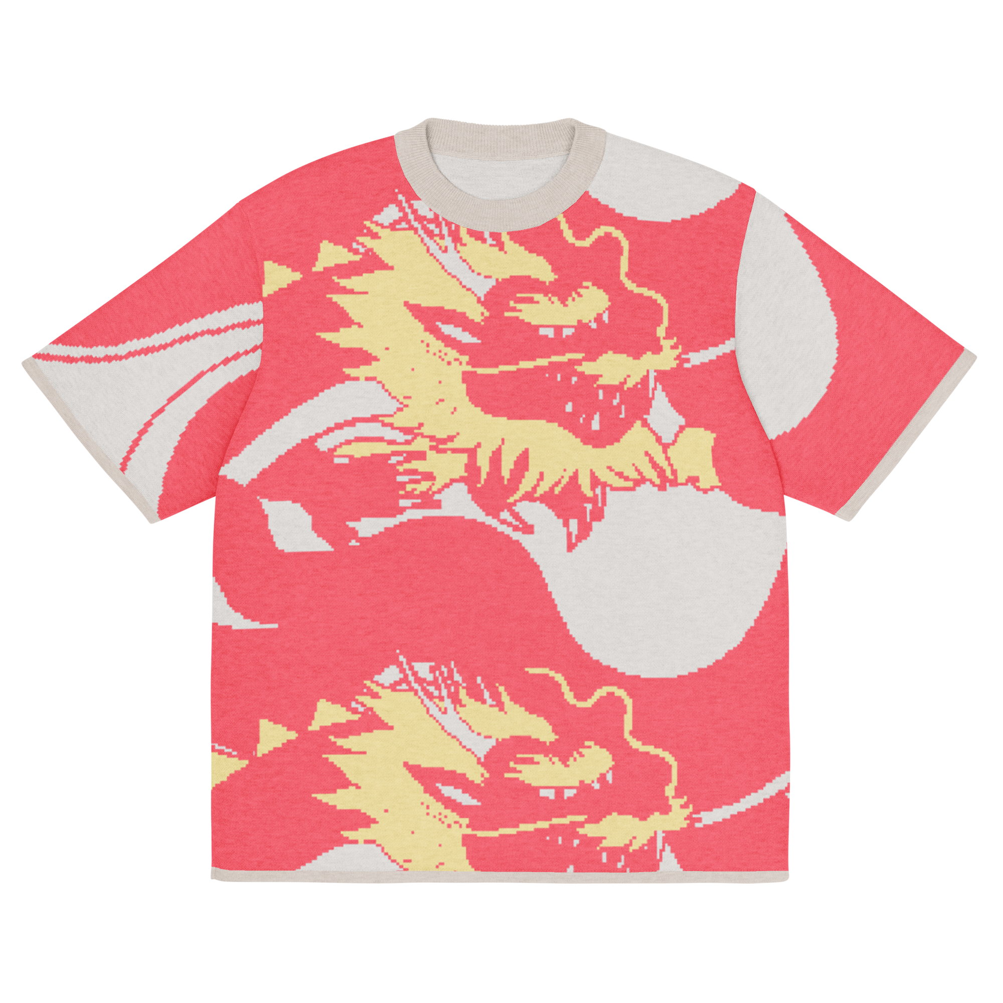 Gnarly Dragon knit statement tee by Robin Gnarly — view 4