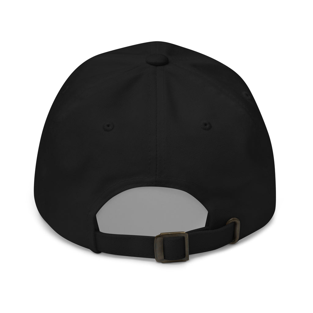 Skirtshunter dad hat by Robin Gnarly — black, back