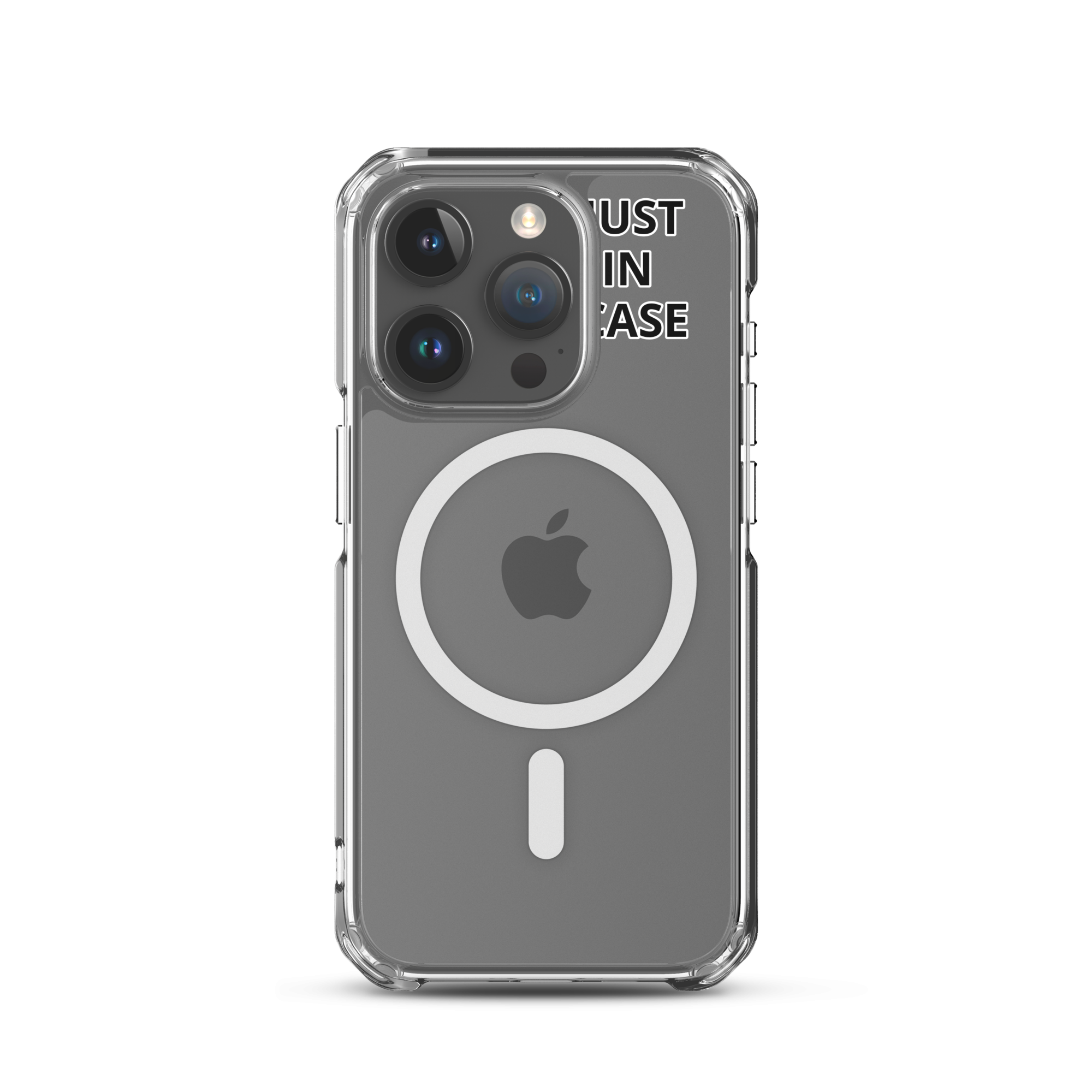 Just In Case clear MagSafe iPhone case by Robin Gnarly — view 7