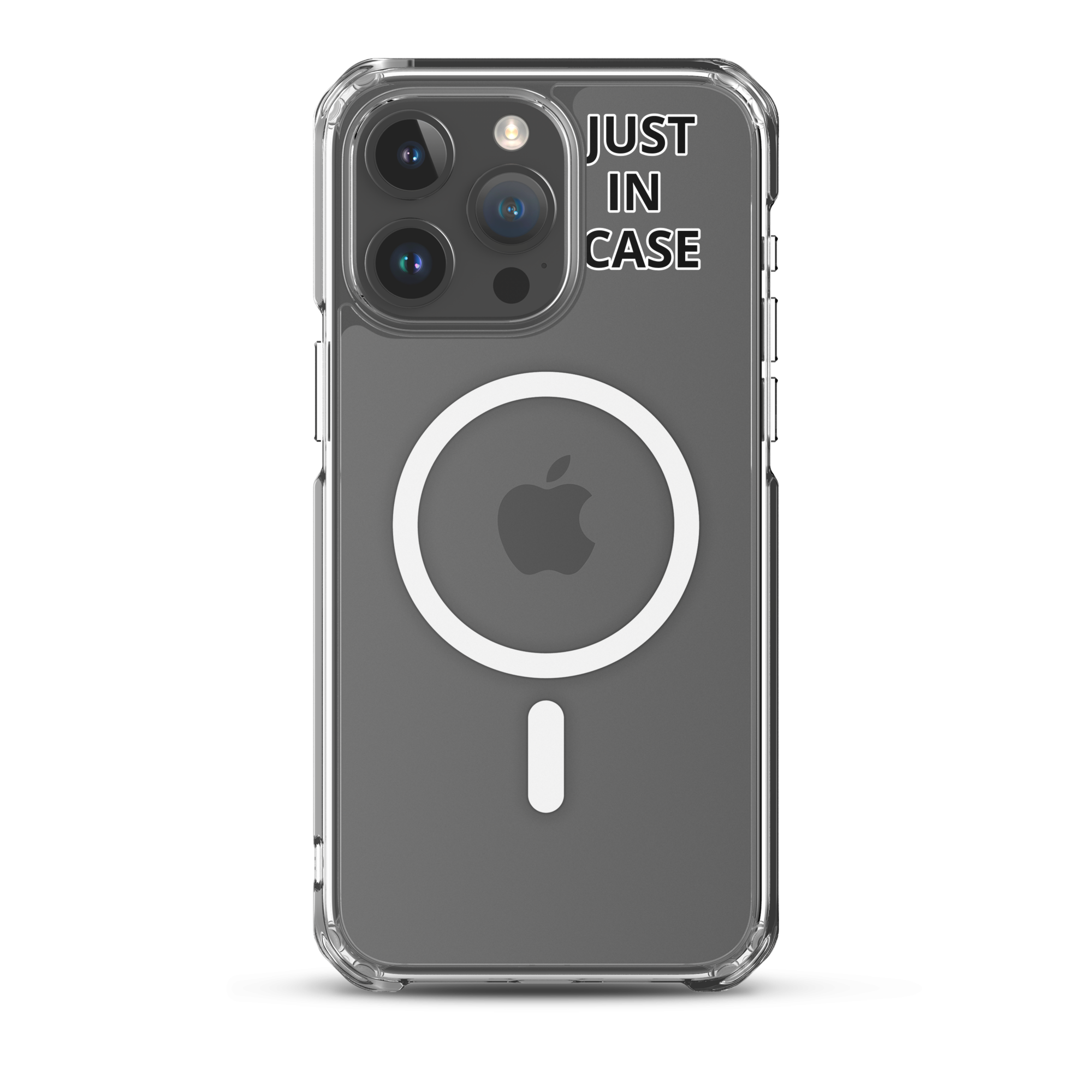 Just In Case clear MagSafe iPhone case by Robin Gnarly — view 6