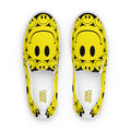 DEJAVOODOO slip-on canvas shoes by Robin Gnarly — front