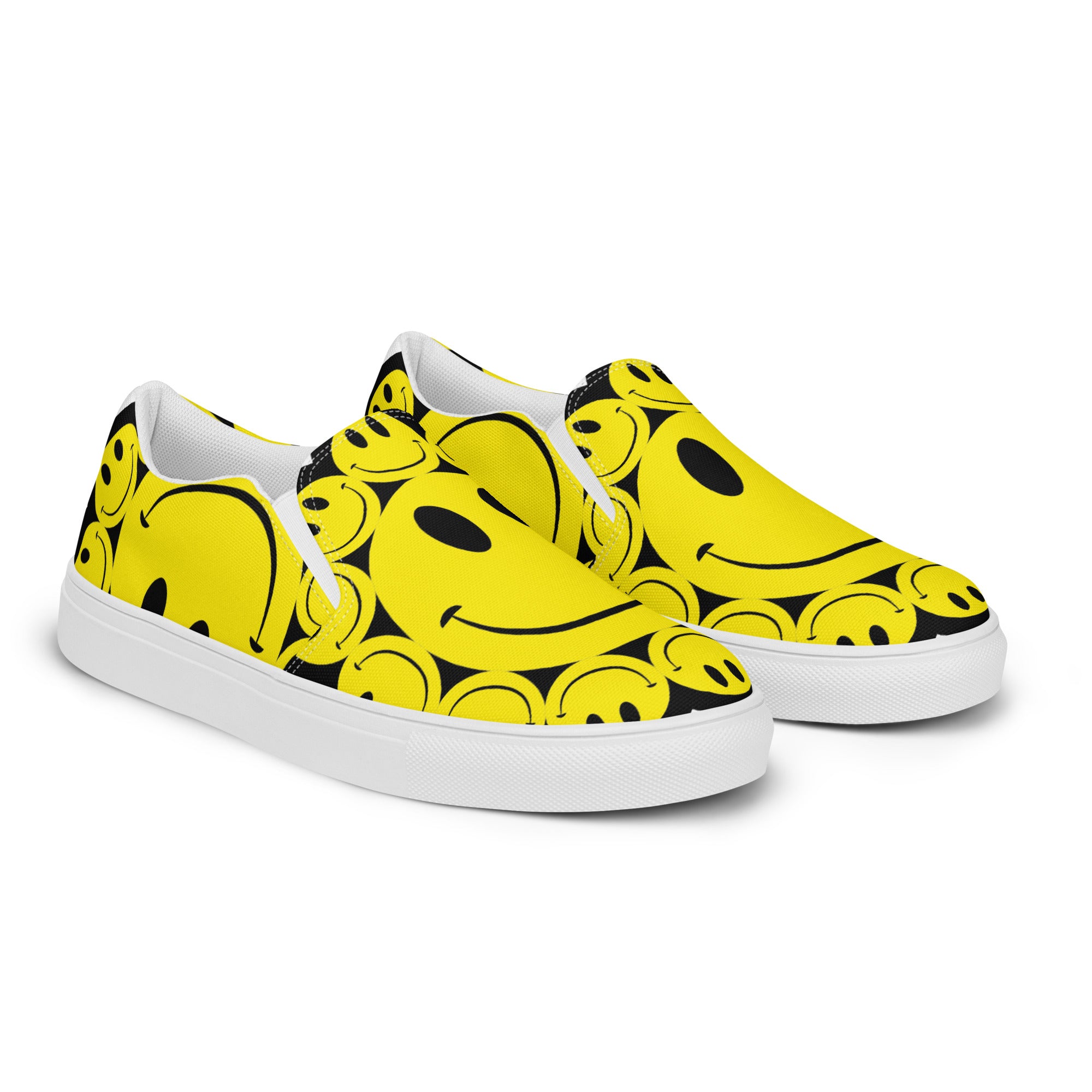 DEJAVOODOO slip-on canvas shoes by Robin Gnarly — right side
