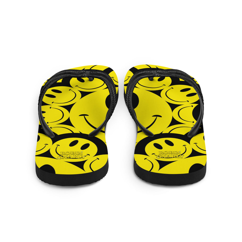 DEJAVOODOO flip-flops by Robin Gnarly — back