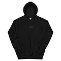 AWESOMNIAC hoodie by Robin Gnarly — black, front