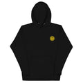 DEJAVOODOO hoodie Bloom in Doom edition by Robin Gnarly — black, front